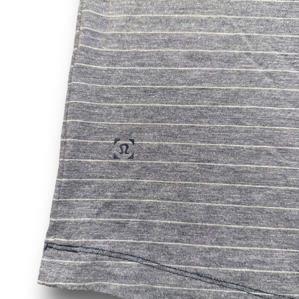 Lululemon Evolution Striped Gray Performance Golf… - image 3